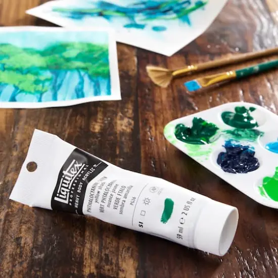 Liquitex&reg; Professional 2oz. Heavy Body Acrylic Paint 319 Phthalo Green (Yellow Shade) {3}