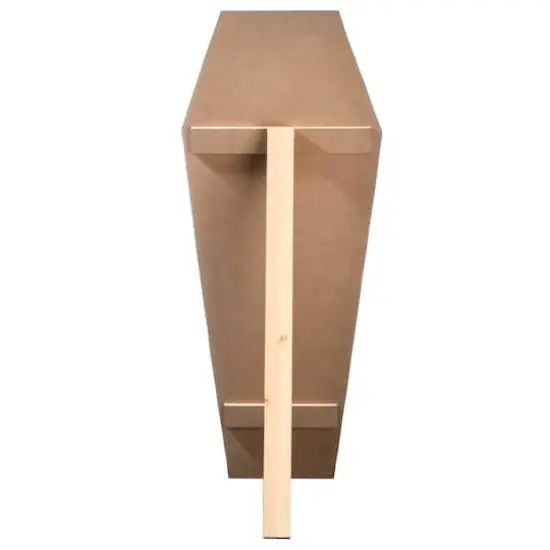 28" Halloween Welcome Standup Coffin Sign {5}