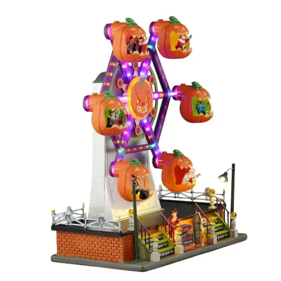 Lemax&reg; Spooky Town&reg; Jumping Jacks Ferris Wheel {5}