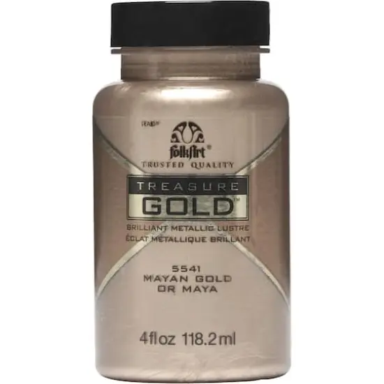 FolkArt&reg; Treasure Gold&trade; Metallic Paint Mayan Gold {1}