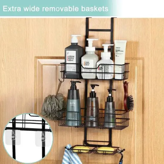 NEX&trade; Over the Door Shower Caddy Organizer {5}