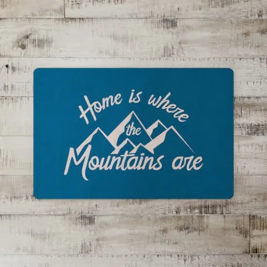 Home Mountains 27x18 Floor Mat {3}