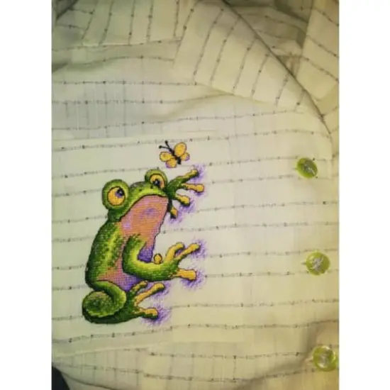 MP Studia Frog Cross Stitch Kit {9}