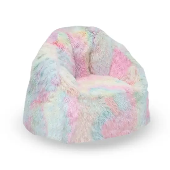 Delta Children 21" Cozee Fluffy Chair Tie Dye {1}