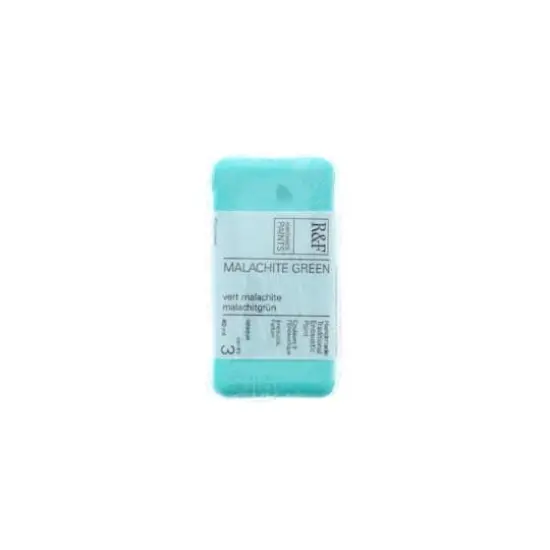 R&F&reg; Encaustic Paint Cake, 40mL Malachite Green {1}