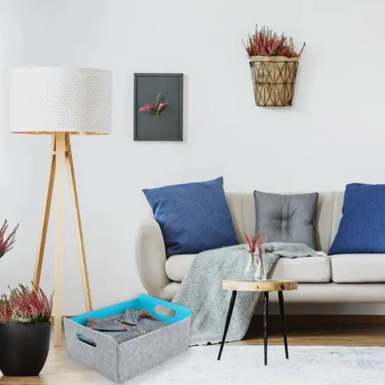 Welaxy Felt 3 Piece Collapsible Storage Bins {5}