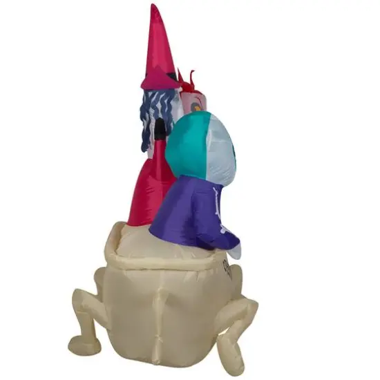 5.5ft. Airblown&reg; Inflatable Halloween Lock Shock and Barrel in Tub {4}