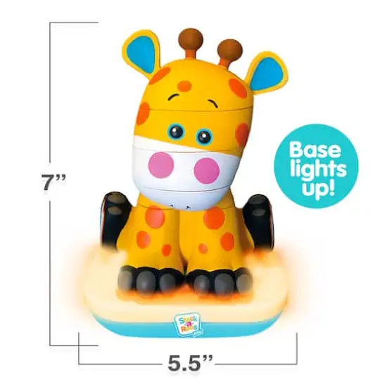 Stack-a-Roos Pals&trade; Baby Giraffe Stacking Animal Tower {4}