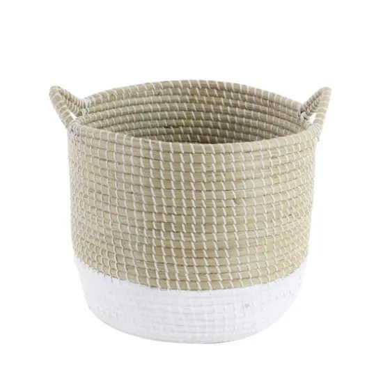 CosmoLiving by Cosmopolitan Brown Sea Grass Contemporary Storage Basket Set {3}