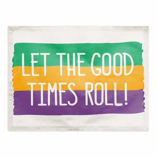 Let Good Times Roll Mardi Gras Placemat {1}