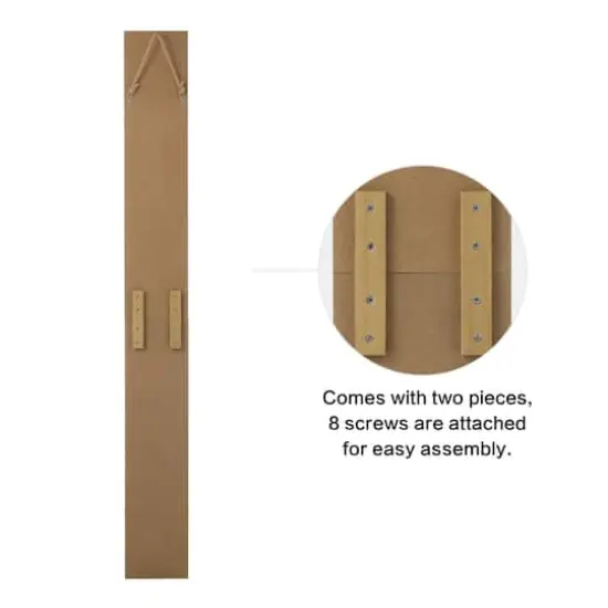 Glitzhome&reg; 60'' Wooden ''Happy St. Patrick's Day'' Porch Sign {8}