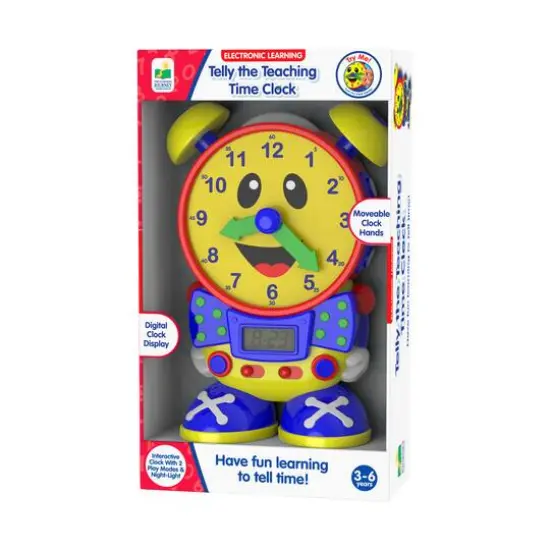 Electronic Learning - Telly the Teaching Time Clock {1}
