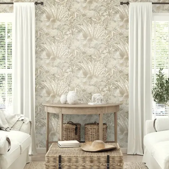 Tommy Bahama® Bahamian Breeze Peel & Stick Wallpaper Linen {4}