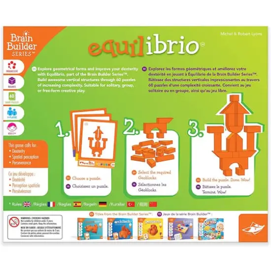 Foxmind Games Equilibrio Spatial Logic & Dexterity Game {5}