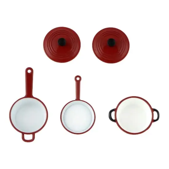 Mini Red Cookware Set, 3ct. by Make Market&reg; {1}