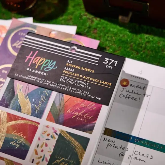 The Big Happy Planner&reg; Floral Energy {11}