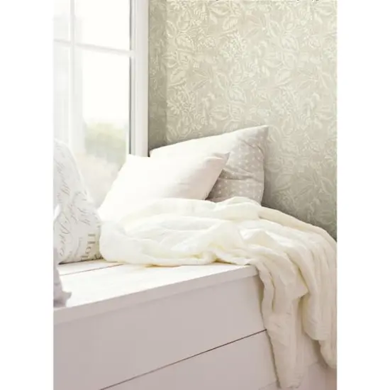 RoomMates Vintage Batik Jungle Peel & Stick Wallpaper Taupe/Beige {4}