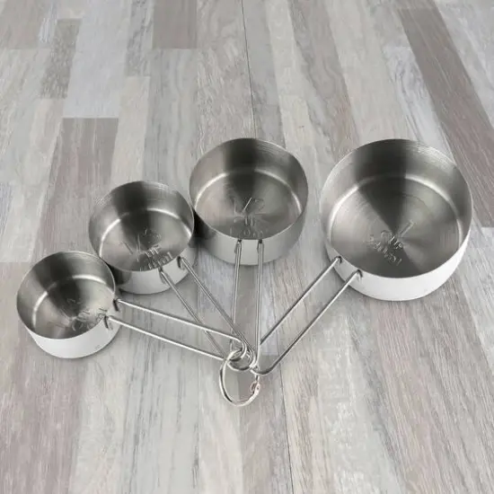 Martha Stewart Stainless Steel Measuring Cups {7}