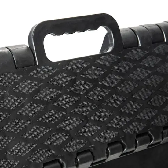 Simplify 12" Folding Step Stool Black {9}