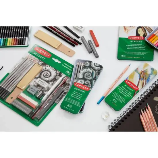 Derwent&reg; Academy Sketching 6 Pencil Tin Set {6}