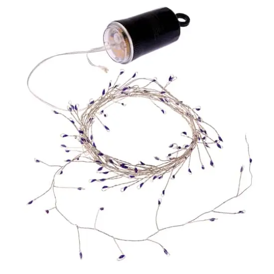 120ct. Purple LED String Lights Garland by Ashland&reg; {4}