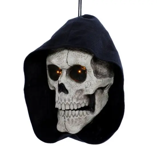 16" Animated Skull Door Greeter by Ashland&reg; {5}