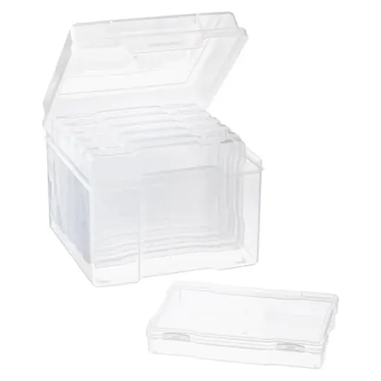 5" x 7" Clear 6-Case Photo Storage Keeper by Simply Tidy&reg; {4}