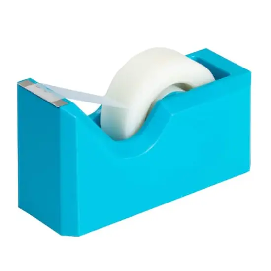 JAM Paper Colorful Desk Tape Dispensers Blue {1}