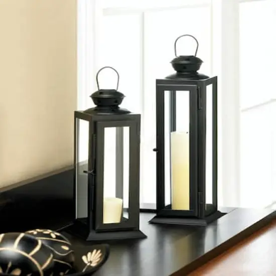 12" Tall Sleek & Lean Star Cutout Lantern {3}