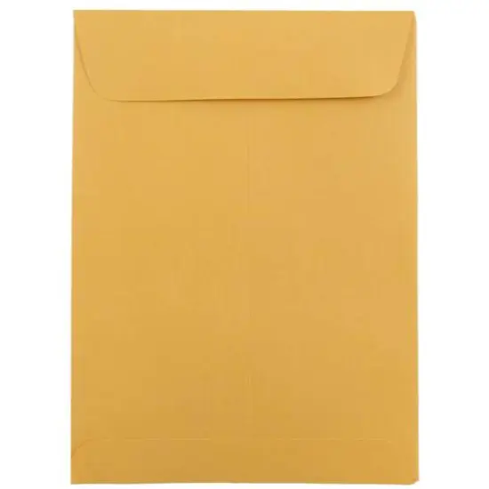 JAM Paper 5.5" x 7.5" Brown Kraft Open End Recycled Catalog Manila Envelopes {1}
