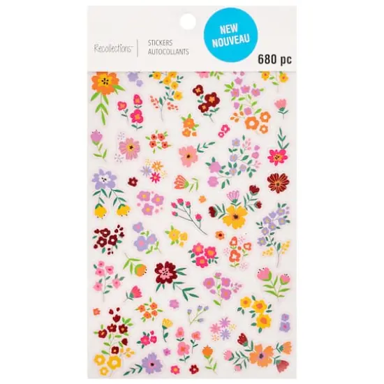 Floral Stickers by Recollections&trade; {1}