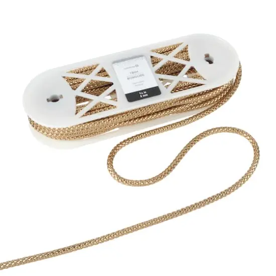 5/16" Gold Faux Leather Trim by Celebrate It&reg;  {3}