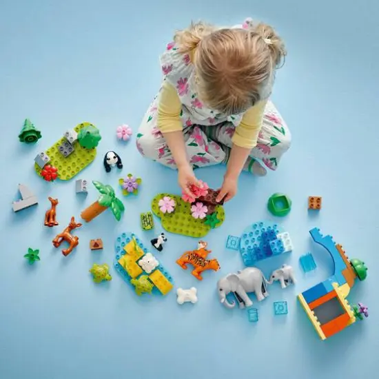 LEGO&reg; DUPLO&reg; Town 3in1 Wild Animal Families Set Learning Toy 10446 {6}