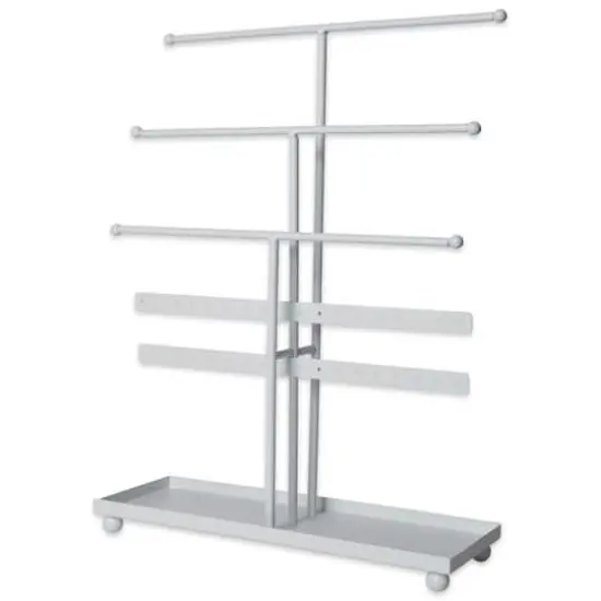 DII&reg; 3-Tier Jewelry Organizer White {1}