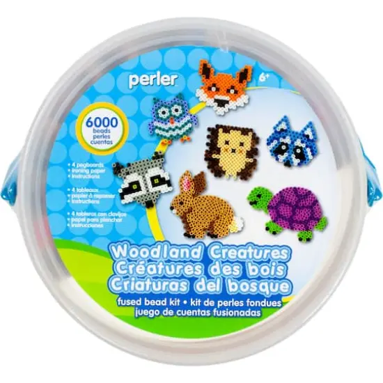 Perler&trade; Woodland Creatures Fuse Bead Kit {6}