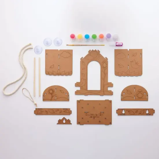 Faber-Castell&reg; Build and Paint Bird Feeder Kit {4}