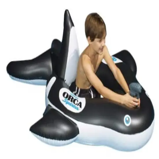 Swimline 60" Inflatable Orca Squirter&trade; Pool Float {5}