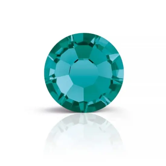 Preciosa MAXIMA SS20 Flatback Hotfix Czech Crystals, 144ct. Blue Zircon {1}