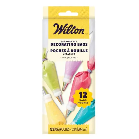 Wilton&trade; 12" Disposable Decorating Piping Bags, 12ct. {1}