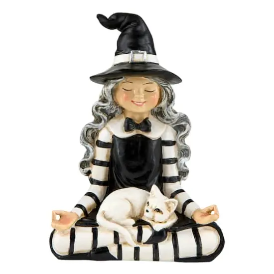 5" Yoga Witch Tabletop Figurine {1}