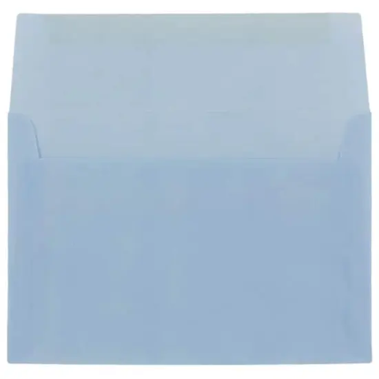 JAM Paper A8 Surf Blue Translucent Vellum Invitation Envelopes, 25ct. {3}