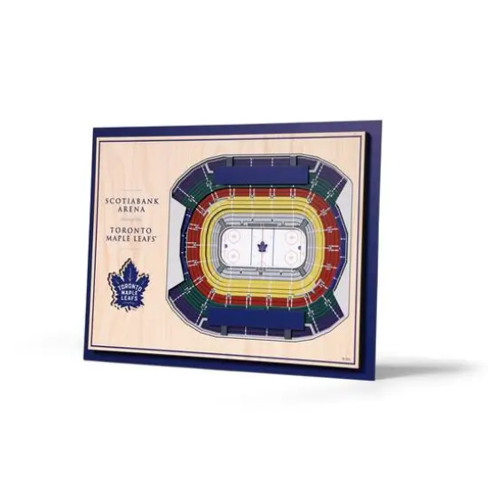 NHL 5-Layer StadiumView Wall Art Toronto Maple Leafs {1}