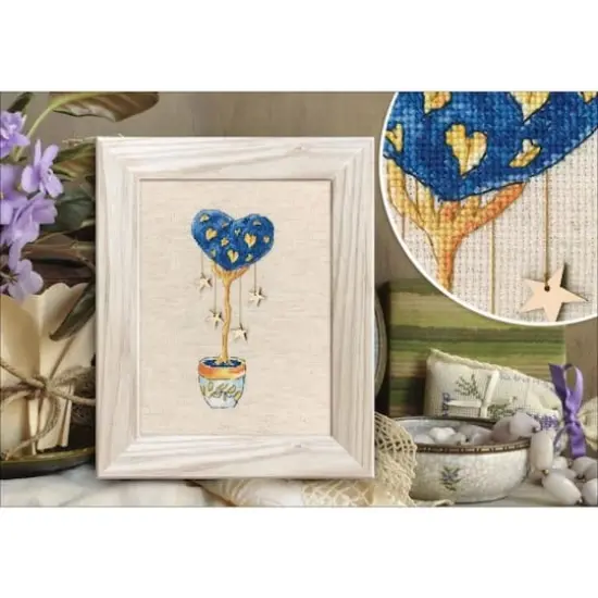 RTO Topiary Tree of Happiness Cross Stitch Kit {3}