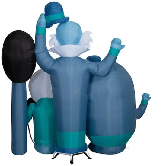 6ft. Airblown&reg; Inflatable Halloween Haunted Mansion Beware of Ghosts  {3}