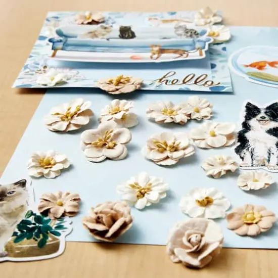 Neutral Small Mixed Flowers By Recollections&trade; {3}