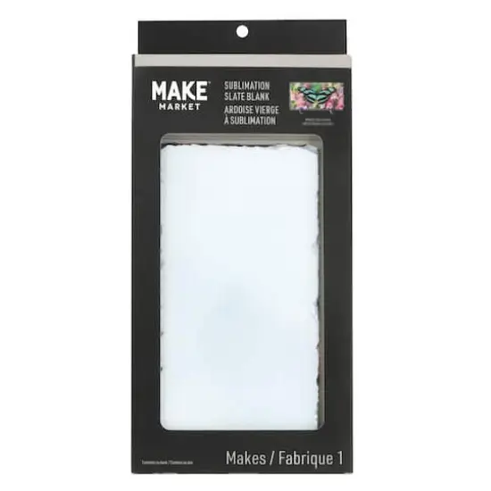 Sublimation Rectangular Slate Blank by Make Market&reg; {4}