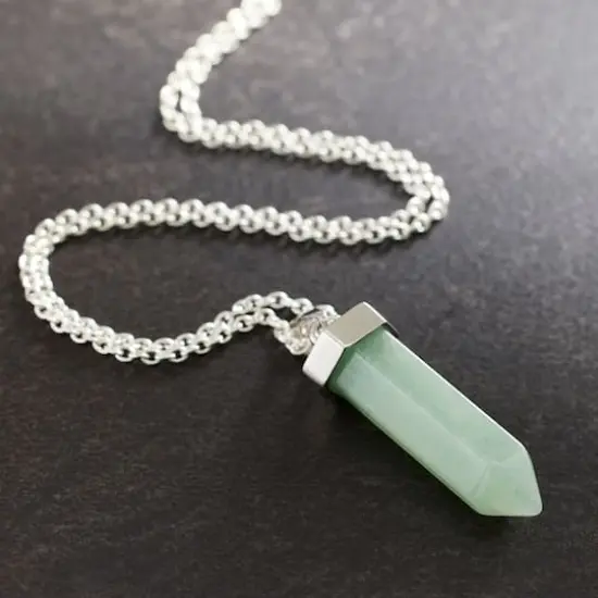 Green Aventurine Prism Pendant by Bead Landing&trade; {3}