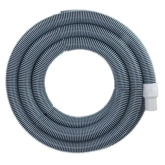 Pool Central 25ft. x 1.5" Blue & Black Extruded EVA In Ground Swimming Pool Vacuum Hose {4}
