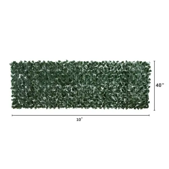 40" x 120" Artificial Ivy Privacy Fence Wall Screen {3}