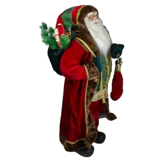 4ft. Standing Santa Christmas Figure with Presents {5}